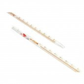 Serolojik Pipet 5 mL - %100 Borosilikat  (Dayanıklı) Cam - Taksimat:0.10ml - 1 Adetlik Paket thumbnail 1