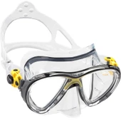 Cressi Big Eyes Evolution Dalış Maskesi  CLEAR-YELLOW-BLACK - 1