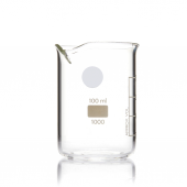 Beher 100 ml Cam Malzeme - Yüksek Isıya ve Kimyasala Dayanıklı - 2