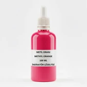 Metil Oranj 100 mL İndikatör Çözeltisi / Methyl Orange / Yüksek Kaliteli / Zurih Lab thumbnail 1