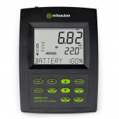 Milwaukee pH metre - Masaüstü pH ORP Sıcaklık Ölçer - Mikroişlemci Taban - Geniş LCD Ekran - 2