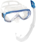Cressi Agua - Onda - Mexico Palet Maske Şnorkel Set  BLUE NO:37-38 - 2