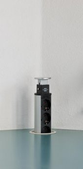 Brennenstuhl 2X Usb 2.0 2100Mah Hızlı Şarj 3'lü Fonksiyonel Priz - 1