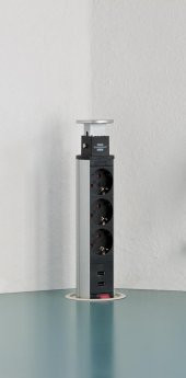 Brennenstuhl 2X Usb 2.0 2100Mah Hızlı Şarj 3'lü Fonksiyonel Priz - 4