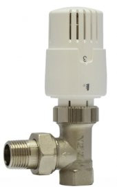 ECA TRV4 Termostatik Köşe Radyatör Valfi Petek Vanası 602120755 - 1