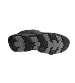 LUMBERJACK Erkek Siyah Cilt Memory Foam Taban Sneacer Spor Ayakkabı - 4