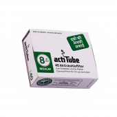 Actitube Karbonlu Pipo Filtresi 8 mm 40 adet - 1