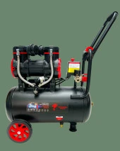 Catpower 24 Litre Sessiz Hava Kompresörü 1.5 Hp Bakır Sargı Motor 8 Bar 5 Parça Havalı Setli - 4