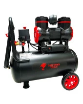 Catpower 24 Litre Sessiz Hava Kompresörü 1.5 Hp Bakır Sargı Motor 8 Bar 5 Parça Havalı Setli - 7