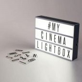 Işıklı Mesaj Panosu Light Box Ledli Tablo Dekorasyon Işıklı - 1