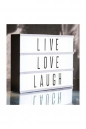 Işıklı Mesaj Panosu Light Box Ledli Tablo Dekorasyon Işıklı - 4
