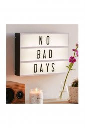 Işıklı Mesaj Panosu Light Box Ledli Tablo Dekorasyon Işıklı - 6