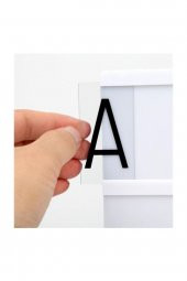Işıklı Mesaj Panosu Light Box Ledli Tablo Dekorasyon Işıklı - 7