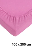 Tek Kişilik Düz Penye %100 Pamuklu Lastikli Çarşaf 100X200 - 5