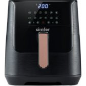 SİMFER SK-6704 AİR FRY SMART SİYAH 8L DİJİTAL - 2