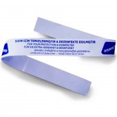 5000 Adet Otel Pansiyon Hastane Banyo Klozet Hijyen Dezenfekte WC Bandı Sizin İçin Temizlenmiştir - 1