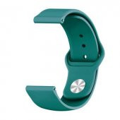 Oppo Watch 46mm 22mm Soft Silikon Kordon + Metal Kordon Dönüştürücü - 5
