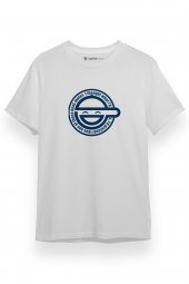Ghost in the Shell Anime Laughing Man Beyaz Kısa kol Erkek Tshirt - 1