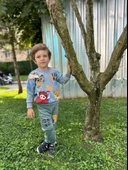 ERKEK ÇOCUK LİON KİNG SİNBAD PAMUK BİSİKLET YAKA EŞOFMAN TAKIMI - 3