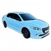 Peugeot 301 Makyajsız (2012 - 2016) Custom Style Ön Ek (Plastik) - 2