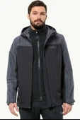 Jack Wolfskin 1115311-6001 Taubenberg 3IN1 Jkt M Erkek Outdoor Mont - 2