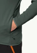 Jack Wolfskin 1710541-4161 Baiselberg Hooded Fz M Erkek Polar Ceket - 3