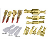 120 Adet Bakır Terminal Konnektör Seti Kutulu - 3