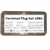 Yate10 108 Adet Nikel Terminal Konnektör Seti Kutulu - 5