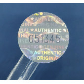 Yate10 1000 adet 15mm Dairesel Seri Nolu Hologramlı Etiket - 5