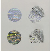 Yate10 1000 adet 15mm Dairesel Seri Nolu Hologramlı Etiket - 6