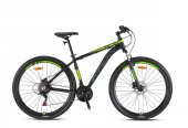 Kron XC 75 27.5" Jant MD 21 Vites Dağ Bisikleti 17 Kadro Siyah Neon Sarı Füme thumbnail 1