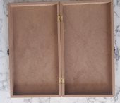 Hobi ADN 90209 Tavla Sandık Kutu Ahşap MDF HAM Model Kutuda Sevk El yapım - 5