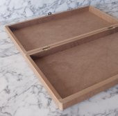 Hobi ADN 90209 Tavla Sandık Kutu Ahşap MDF HAM Model Kutuda Sevk El yapım - 8