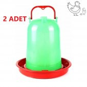 Tavuk ve Civciv Suluğu 3 Lt (Plastik-Korumalı)-2 Adet - 1