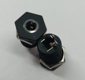 3.5 mm TRS Stereo Dişi Şase Tipi Altıgen Plastik Jack - 2