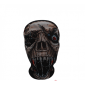 Halloween Korku Maskesi Transparan Kuru Kafa Tek Gözlü - 1