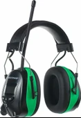 PROTEAR Dijital AM FM Radyo Kulaklıklar, 25dB Kulak Koruma - Yeşil - 1