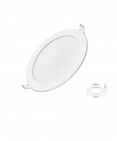 18W Sıva Altı Yuvarlak Slim Led Panel Amber Işık 2 Adet - 1