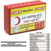 İlk Yardım Seti-Lüx Belgeli Plastik Kutu Ambalaj - 1