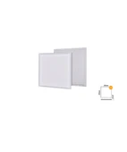 24W 30X30 Backlight Led Panel Armatür Beyaz Işık 2 Adet - 1