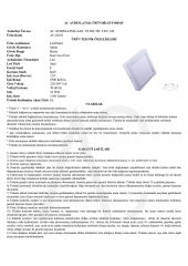 24W Sıva Üstü Kare Led Panel Beyaz Işık - 2
