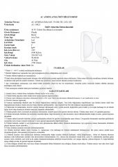 30W Telesto Led Armatür Beyaz Kasa Beyaz Işık - 2