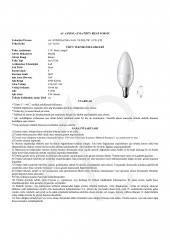 5W Mum Led Ampul Beyaz Işık - 2