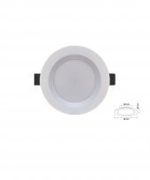 5W Smd Led Plastik Spot Beyaz Beyaz Işık 2 Adet - 1