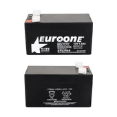 Ayt Euroone EO121.3 12 Volt 1.3 Amper Bakımsız Kuru AGM Akü 96 x 42 x 52 mm - 2