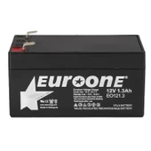 Ayt Euroone EO121.3 12 Volt 1.3 Amper Bakımsız Kuru AGM Akü 96 x 42 x 52 mm - 1