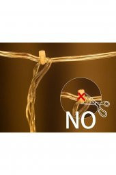 8 Fonksiyonlu Çapraz Yıldız Perde Ledli Sarkıt Led - 3