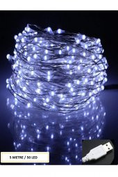 Peri Led Işık 5 Metre Usbli Beyaz - 1