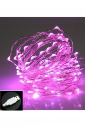 Peri Led Işık 10 Metre Usbli Mor - 3
