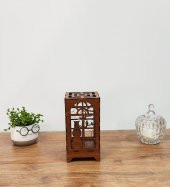 Lazer Kesim Peri Ledli Abajur Mini Masa Gece Lambası Pilli - 2